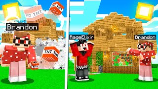 My Best Friend DESTROYED My House Then Surprised Me with a NEW ONE Realms SMP  Episode 51 [upl. by Lardner]