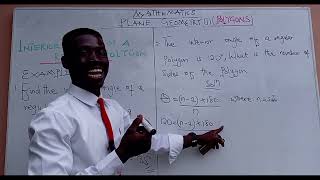 INTERIOR AND EXTERIOR ANGLES OF A REGULAR POLYGON [upl. by Oicor285]