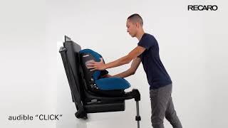 Comment installer le siègeauto modulaire KIO iSize de RECARO [upl. by Janet]