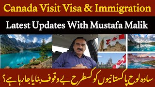 Canada visit visa 2024 updates  Canada tourist visa  Canada Immigration  Mustafa MALIK [upl. by Adnoluy215]