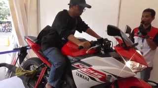 Tes Kecepatan Yamaha R25 250cc [upl. by Finzer]