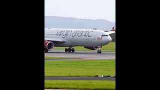 Three Giants Taking off Emirates Cathay Pacific Virgin Atlantic Atlanta Georgia Dallas Texas [upl. by Enywad449]