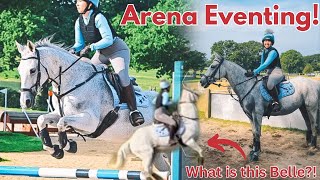 ARENA EVENTING AT HICKSTEAD  OUR TRAINING RUN BEFORE CHAMPS [upl. by Ivey]