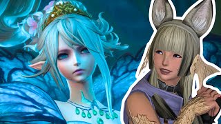 VOD 🌱 Titania is so CUTE  1st FFXIV Playthrough Patch 50 [upl. by Idnew]