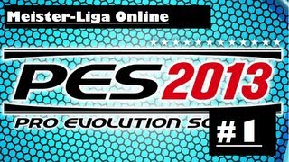 PES 2013  MeisterLiga Online Tipps und Tricks 1  Taktik  Aufstellung [upl. by Gudrun]