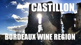 Castillon Near SaintEmilion  Beautiful Bordeaux Wine Region [upl. by Ademordna]