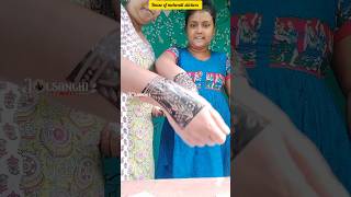 Reuses of mehendi stickertrendingminivlog shorts youtubeshorts jolsanchiviral [upl. by Meehaf467]