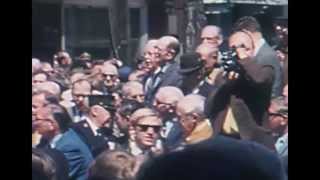 May 6 1970  McKeesport Last Train Through Downtown Ceremony [upl. by Sirtimid]