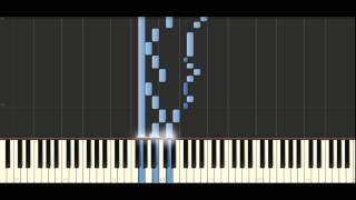 Bach  Minuetto in G major BWV 841  Piano Tutorial Synthesia [upl. by Acyssej]