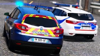 GTALSPDFR COOPÉRATION POLICE ET GENDARMERIE POUR UN GOFAST 200 [upl. by Lucila577]