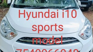 Hyundai i10 sportz model 2011 model fourth owner RC current for sales location gobi 75400 66048 [upl. by Pallua967]