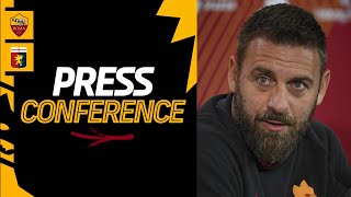 🟨 LIVE 🟥 La conferenza stampa di De Rossi alla vigilia di RomaGenoa [upl. by Geibel]