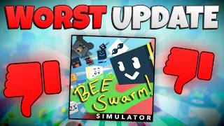 THIS Is The WORST Update In Bee Swarm Simulator [upl. by Hansel]