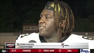 Perrysburg Stays Perfect Beats Southview [upl. by Conias531]