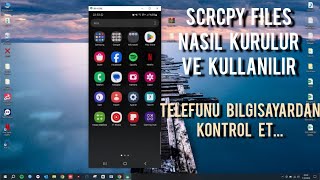 How to install and download SCRCPY FILES How to control phone from computer scrcpy [upl. by Irual]