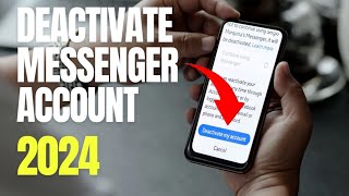 How to Deactivate Messenger  Deactivate Messenger Account [upl. by Kirstin]