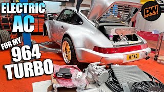 Fitting Electric Air Conditioning to my 964 Turbo  Classic Retrofit kit [upl. by Aeniah]