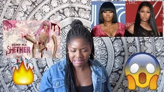 Remy Ma Nicki Minaj Diss Track  Shether First Reaction [upl. by Stronski]