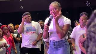 Ahjah Walls  The Promise is Worth The Wait Live at The 4 Walls Xperience Dallas Texas [upl. by Anilad]