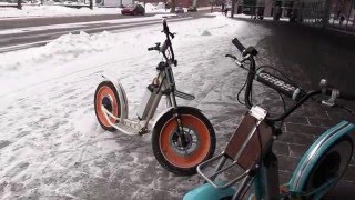 Geebee le scooter électrique débarque à Montréal [upl. by Goddard]