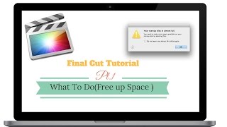 Final Cut Tutorial How To Clear Disk Space [upl. by Cohberg]