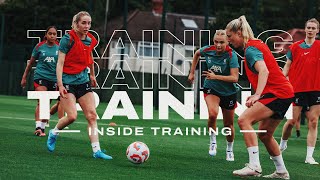 Inside Training New signing meets squad on first day of preseason  Liverpool FC Women [upl. by Leler]