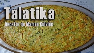 Gratin de légumes avec farine de pois chiche Talatika  Maman Cuisine [upl. by Av700]