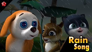 RAIN SONG ♥ Malayalam nursery rhymes ★ from malayalam cartoon Pupy III HD [upl. by Tova]