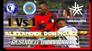 Alexander Domínguez Vs Montevideo City Torque  Campeonato Uruguayo  Resumen Individual [upl. by Leifeste]