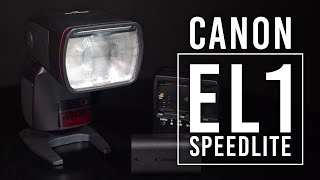 Canon EL1 Speedlite  First Look [upl. by Un640]