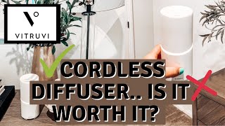 VITRUVI CORDLESS DIFFUSER  HONEST REVIEW  IS IT WORTH THE MONEY  2021 [upl. by Jarrad]