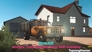 Chevy K30 Nextgen Truck Simulator Drive 44th Gameplay [upl. by Eelyac]