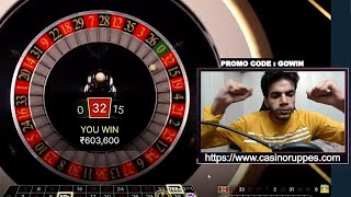 Gambling ₹1000000 On Lightning Roulette In Online Casino  Stake Lightning Roulette [upl. by Ambrosia]