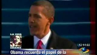 Toma de posesión de Obama como presidente de EEUU Que envidia de democracia ZP inepto toma nota [upl. by Utter]