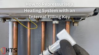 How to Repressurise a Worcester Bosch Boiler with an Internal Filling Key [upl. by Yrtnej]