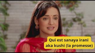 Découvrez Khushi Sanaya Irani  La Star de Iss Pyaar Ko Kya Naam Doon Révèle Tout [upl. by Reviel849]