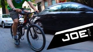 Tern Joe P24  Folding commuter bike review Video [upl. by Nuahsak]