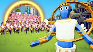 Heavens Army Invades Earth  Totally Accurate Battle Simulator TABS [upl. by Novihc740]