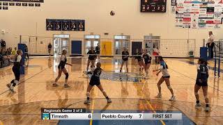 Region 7 Timnath vs Pueblo County [upl. by Sorel103]