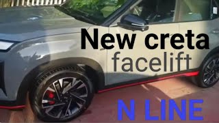 new creta shadow grey n line model turbo engine facelift model [upl. by Raymund]