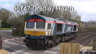 66747 Cradley Heath 030424 then 050424 [upl. by Januarius]