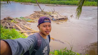 5 Hari berburu pakai ketapel amp mencari rakit yang hilang diterjang banjir besar KOOKIKO [upl. by Anirod539]