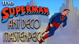 I recreated the ART DECO SUPERMAN by Max FLEISCHER [upl. by Reni]