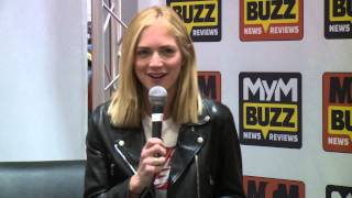 Emily Wickersham MCM Buzz stage Episode 13  MCM London Comic Con [upl. by Zedecrem]