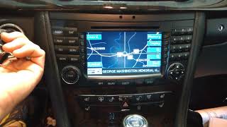 2006 Mercedes CLS500 radio display problem [upl. by Marylin]