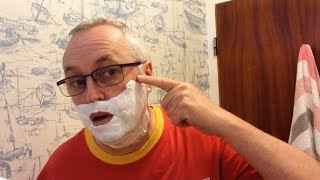 The Daune Italian razor review and shave 👍 [upl. by Mckee479]