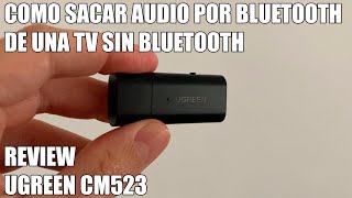 Como Sacar Audio por Bluetooth de una Television SIN Bluetooth [upl. by Major]