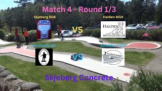 Norwegian Minigolf League 2024  Round 13  Match 4 [upl. by Nosneh]