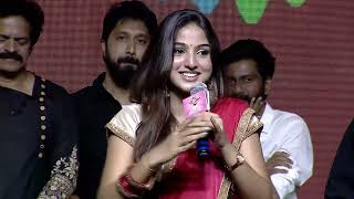 Actress Pranavi Manukonda Speech  Slumdog Husband Pre Release Event  Gultecom [upl. by Lumpkin]