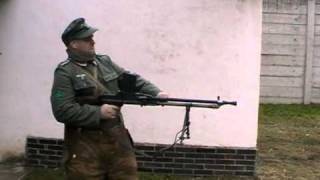 Firing WWII ZB vz 2630 MG30t Machine Gun 792mm  FULL AUTO [upl. by Burn241]